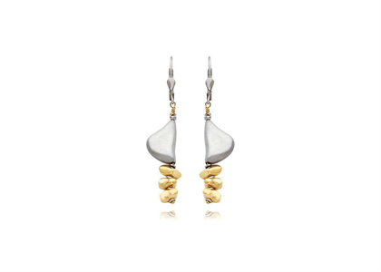 2 Tone Plated | Fashion Earrings